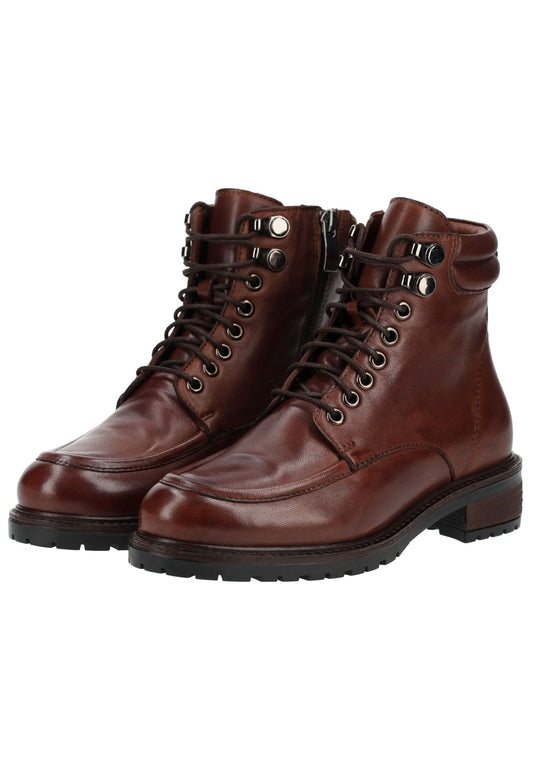 B.Z. MODA by EVERYBODY Stiefelette Leder Braun