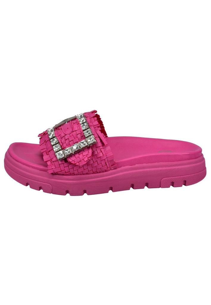 Pantoletten Bagatt Pantoletten Lederimitat Pink