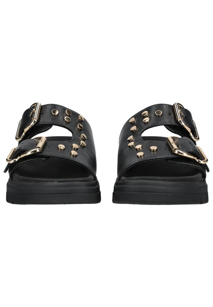 Bagatt Pantoletten Lederimitat Schwarz