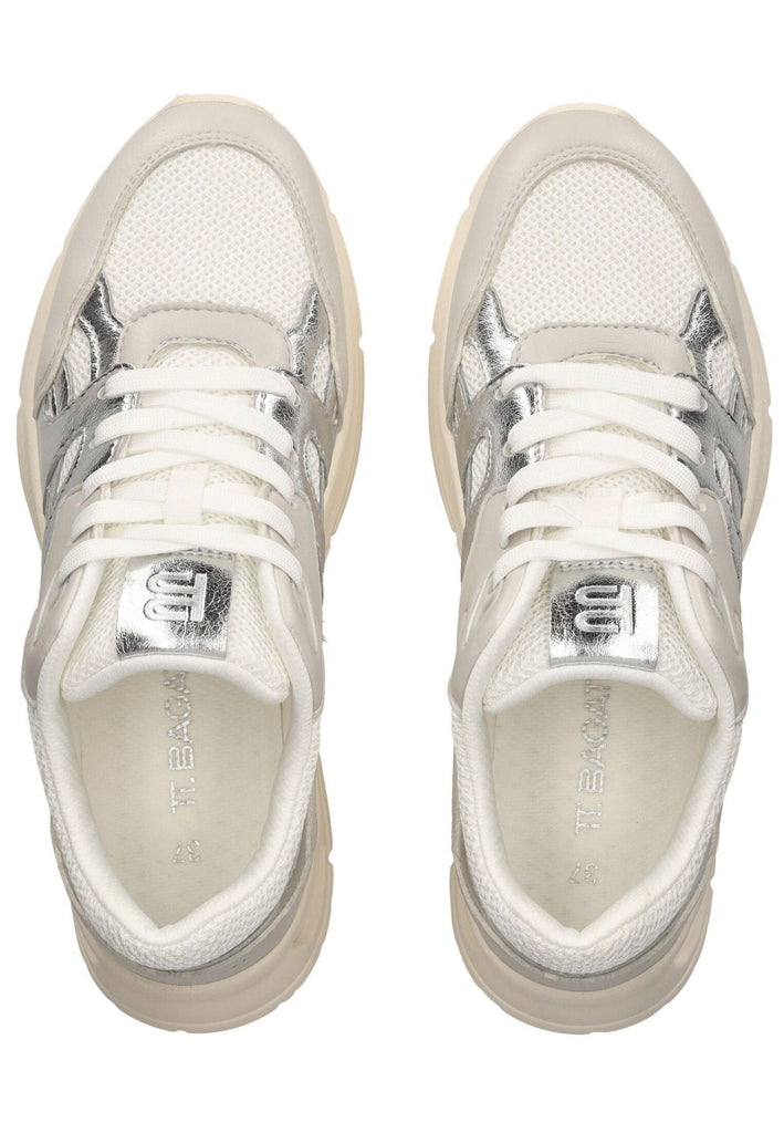 Bagatt Sneaker Lederimitat/Mesh Hellgrau