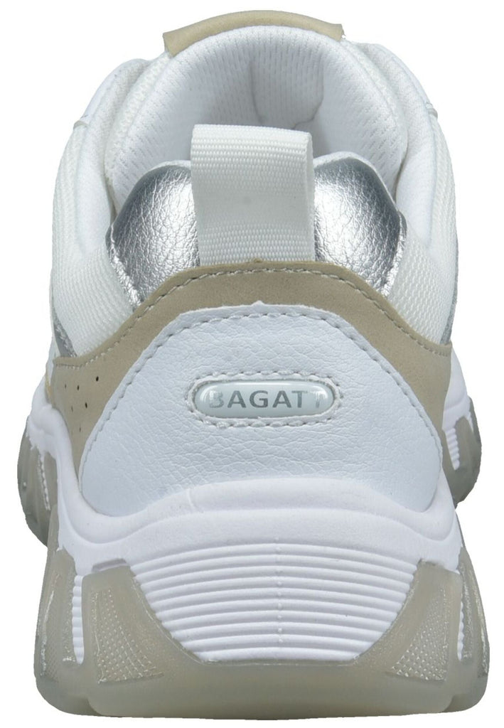 Bagatt Sneaker Lederimitat/Mesh Weiß Kombi