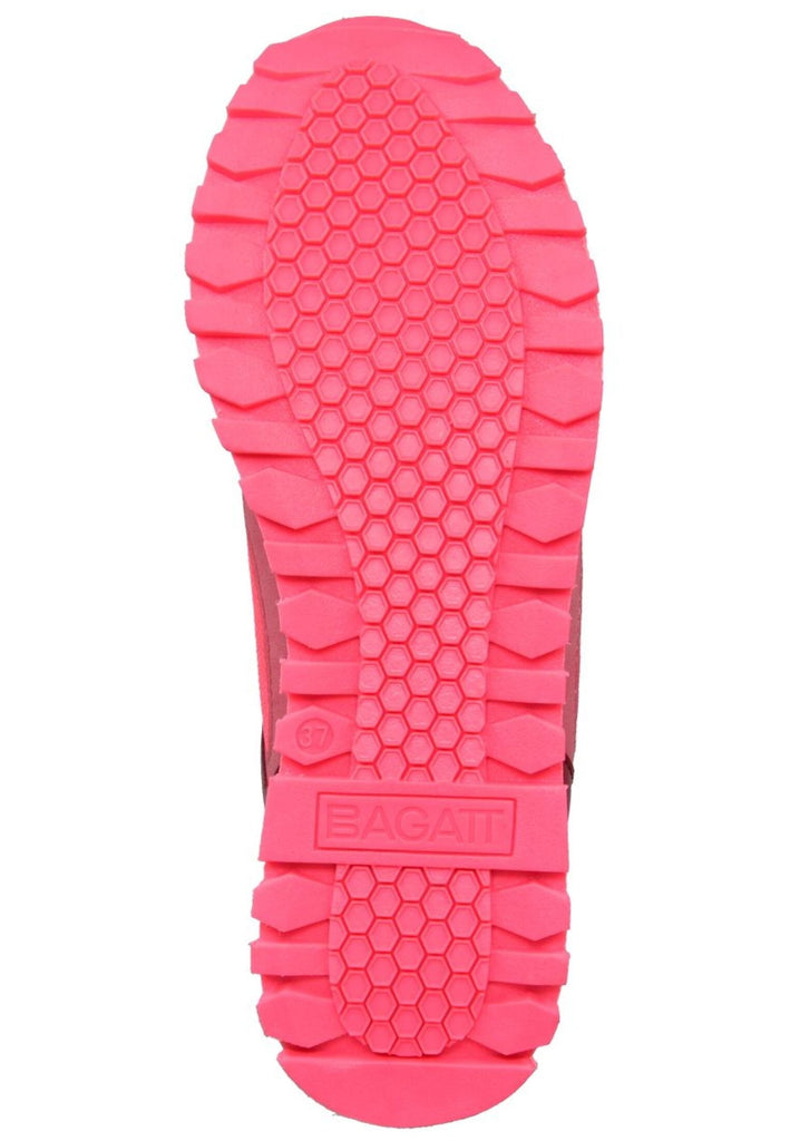 Bagatt Sneaker Lederimitat Rot Kombi