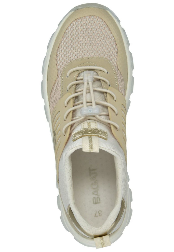Bagatt Sneaker Textil Beige/Gold