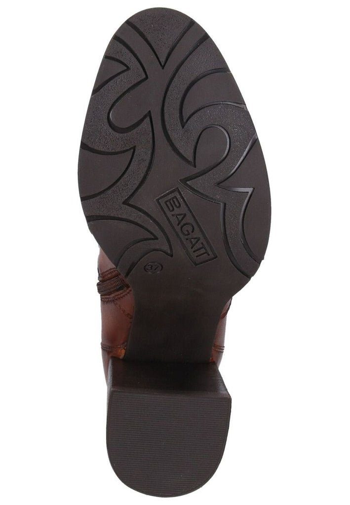 Bagatt Stiefel Leder Cognac