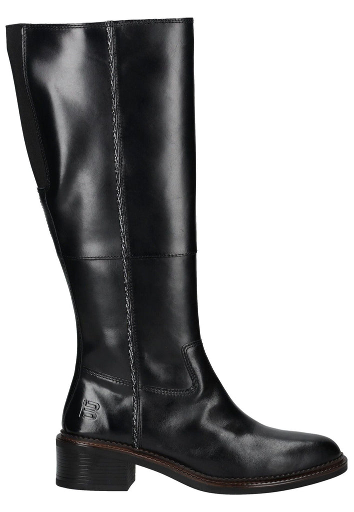 Bagatt Stiefel Leder Schwarz