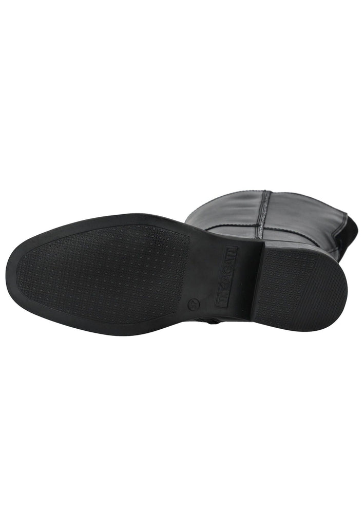 Bagatt Stiefel Leder Schwarz