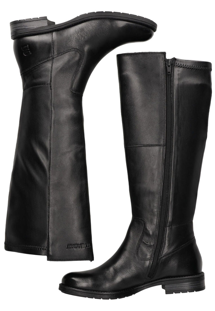 Bagatt Stiefel Leder/Synthetik Schwarz Warmfutter