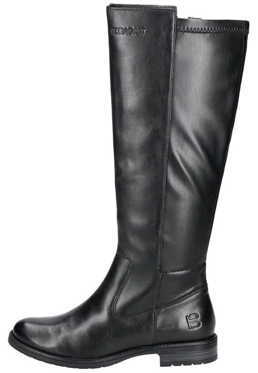 Bagatt Stiefel Leder/Synthetik Schwarz Warmfutter