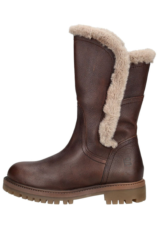 Bagatt Stiefel Lederimitat Braun/Beige Warmfutter