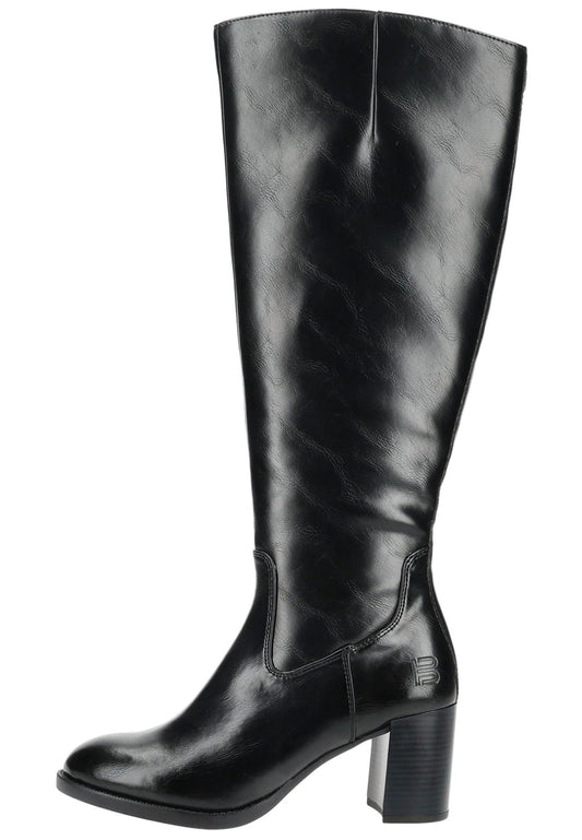 Bagatt Stiefel Lederimitat Schwarz Warmfutter