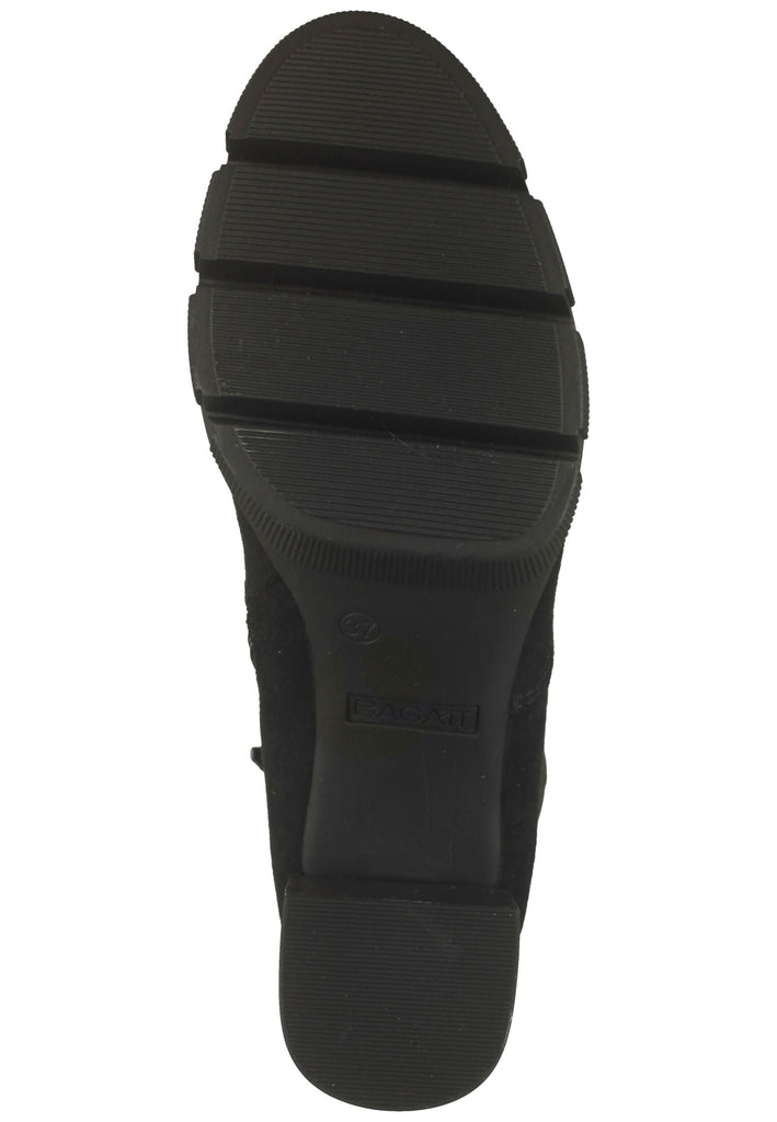 Bagatt Stiefel Veloursleder Schwarz