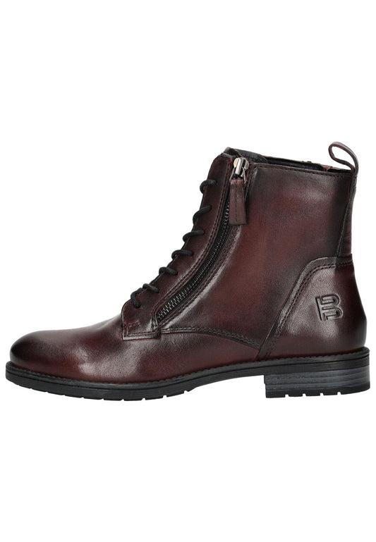 Bagatt Stiefelette Leder Bordeaux Warmfutter