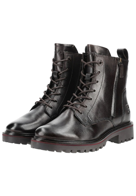 Bagatt Stiefelette Leder Braun Warmfutter