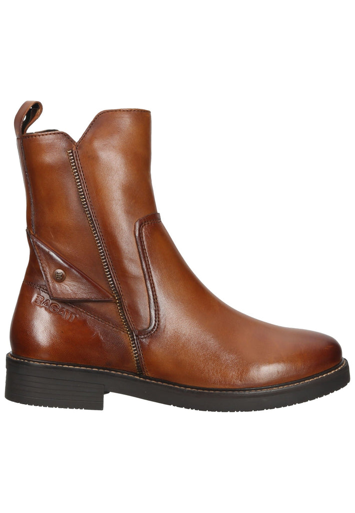 Bagatt Stiefelette Leder Cognac