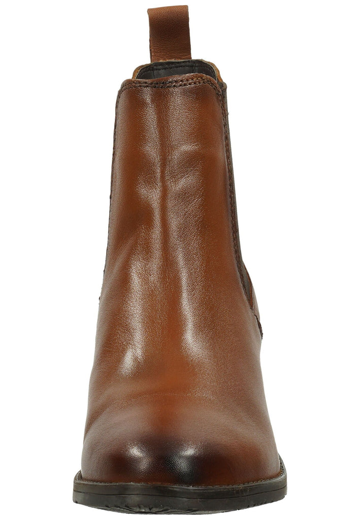 Bagatt Stiefelette Leder/Textil Cognac