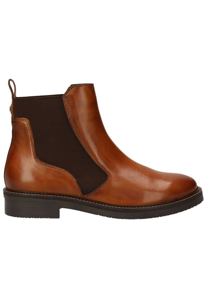 Bagatt Stiefelette Leder/Textil Cognac
