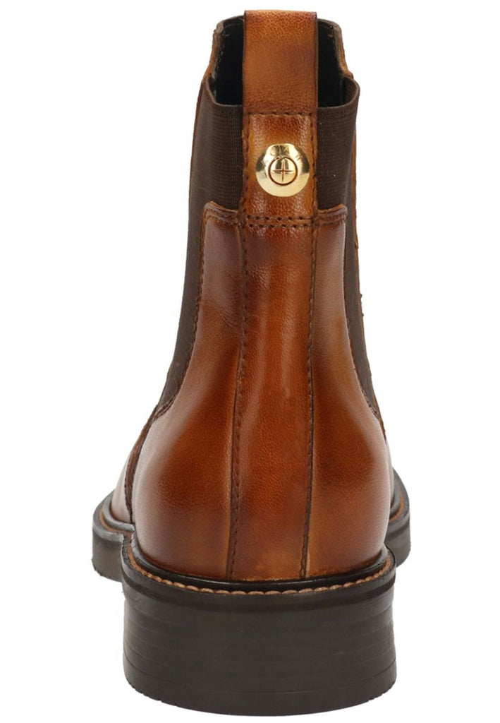 Bagatt Stiefelette Leder/Textil Cognac