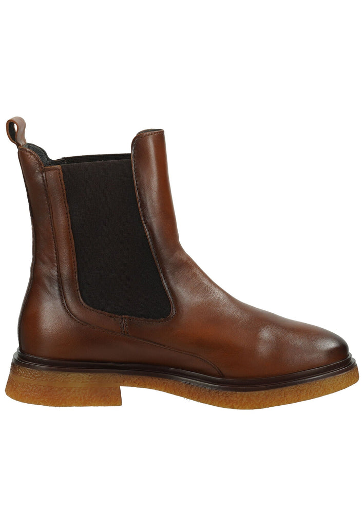 Bagatt Stiefelette Leder/Textil Cognac