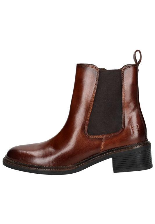 Bagatt Stiefelette Leder/Textil Cognac