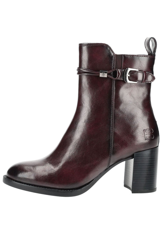 Bagatt Stiefelette Lederimitat Bordeaux Warmfutter
