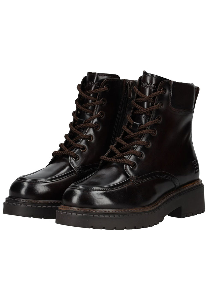 Bagatt Stiefelette Lederimitat Dunkelbraun