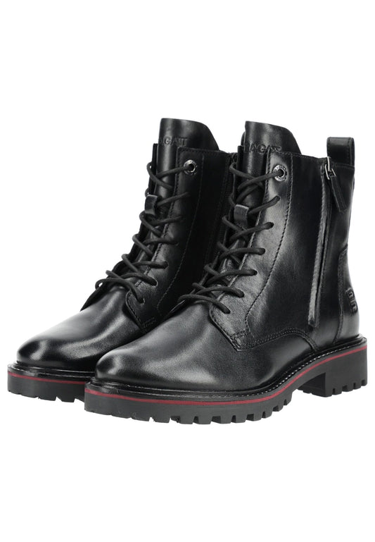 Bagatt Stiefelette Lederimitat Schwarz Warmfutter