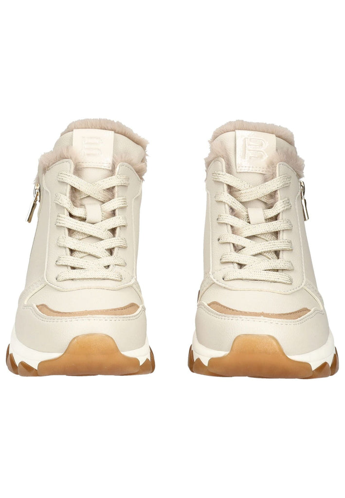 Bagatt Stiefelette Lederimitat/Textil Beige/Braun Warmfutter