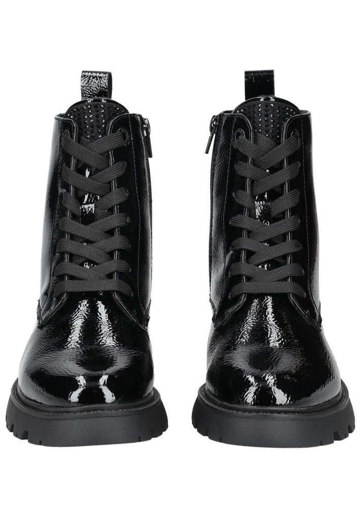 Bagatt Stiefelette Lederimitat/Textil Schwarz