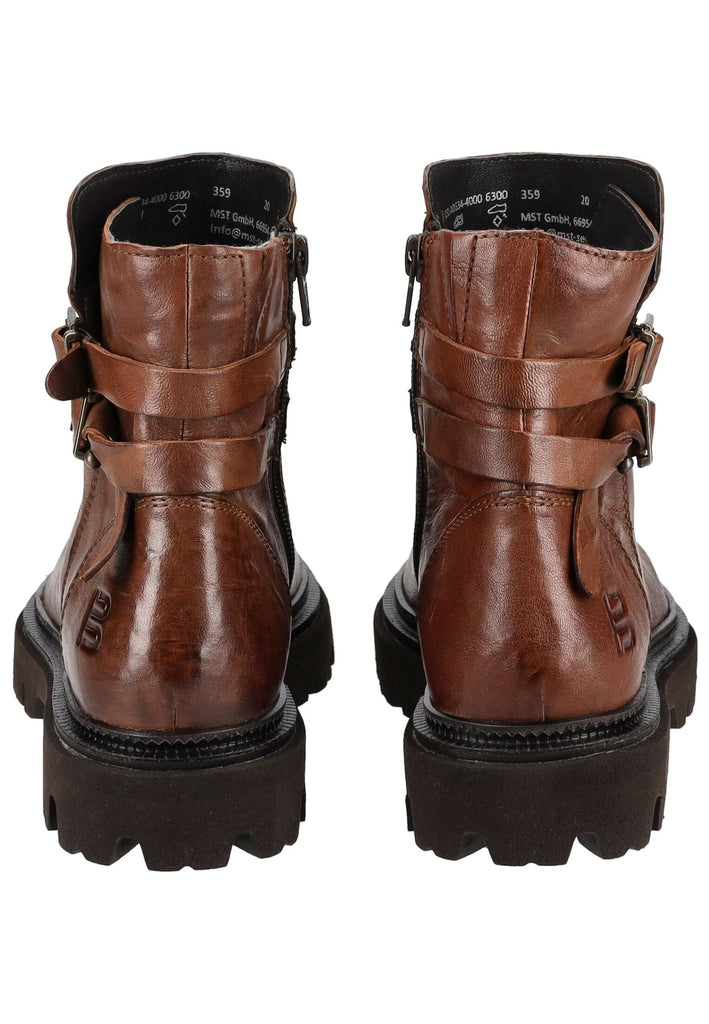 Bagatt Stiefelette Nappaleder Cognac