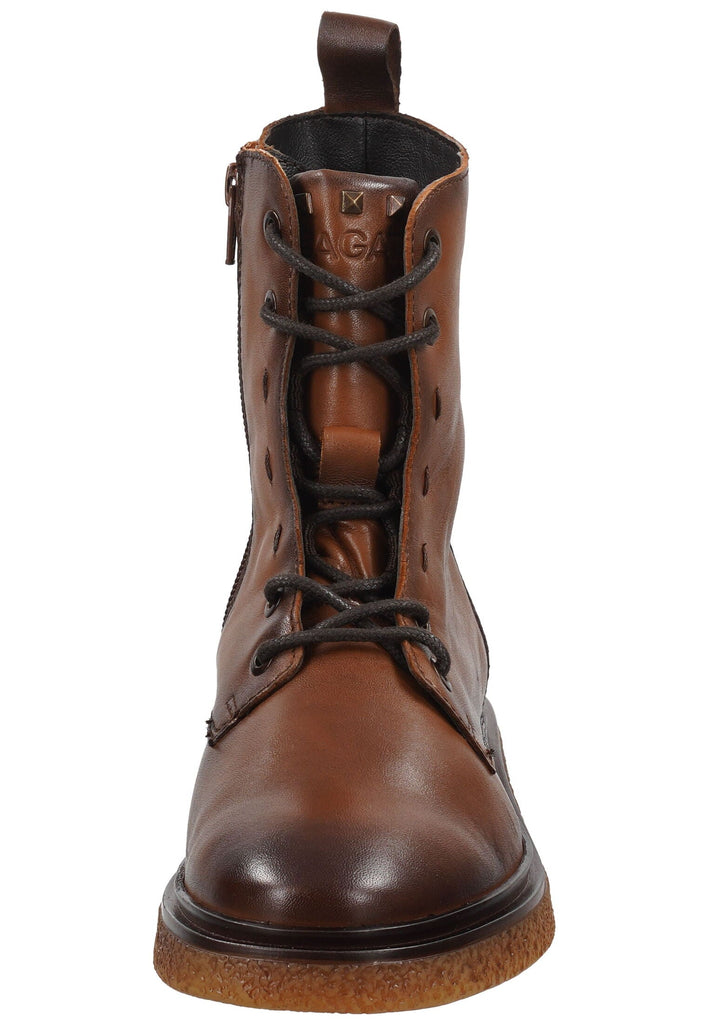Bagatt Stiefelette Nappaleder Cognac