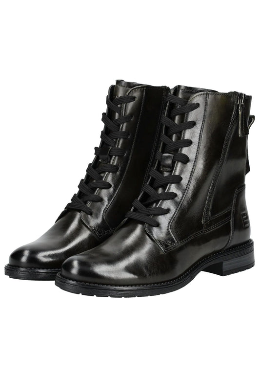 Bagatt Stiefelette Nappaleder Dunkelgrün