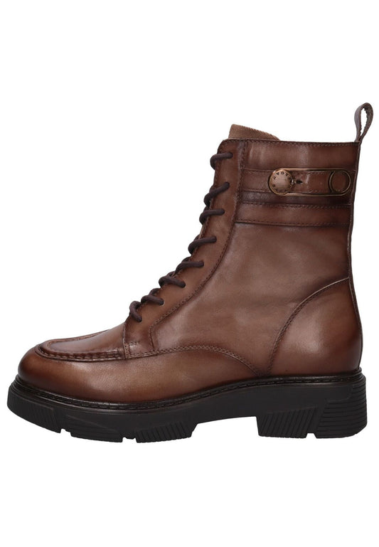 Bagatt Stiefelette Nappaleder Mittelbraun