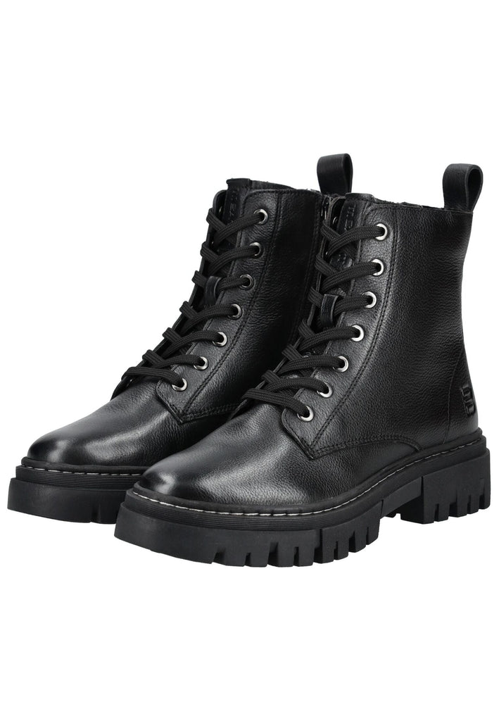 Bagatt Stiefelette Nappaleder Schwarz