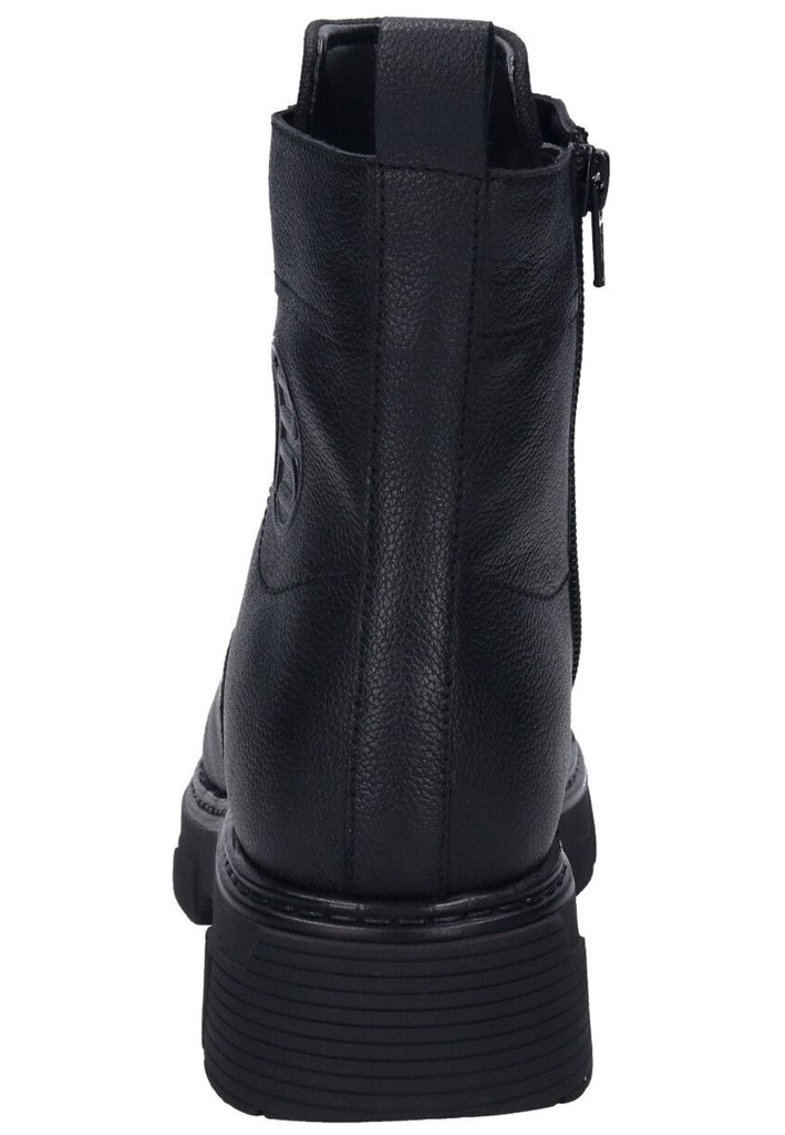 Bagatt Stiefelette Nappaleder Schwarz