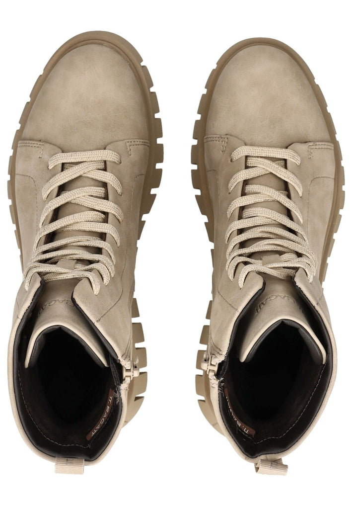 Bagatt Stiefelette Nubukleder Beige