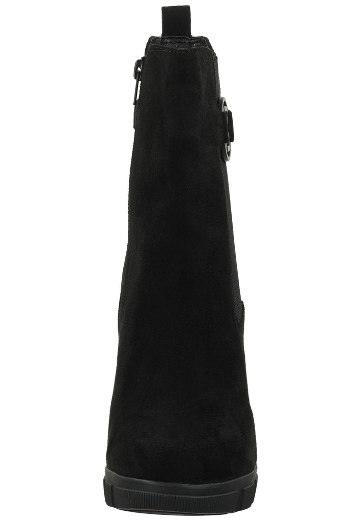 Bagatt Stiefelette Veloursleder Schwarz Warmfutter