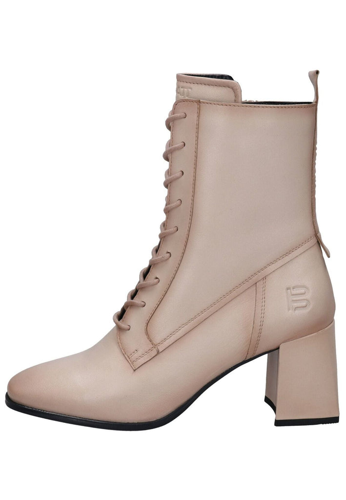 Stiefeletten Bagatt Stiefelette Nappaleder Beige