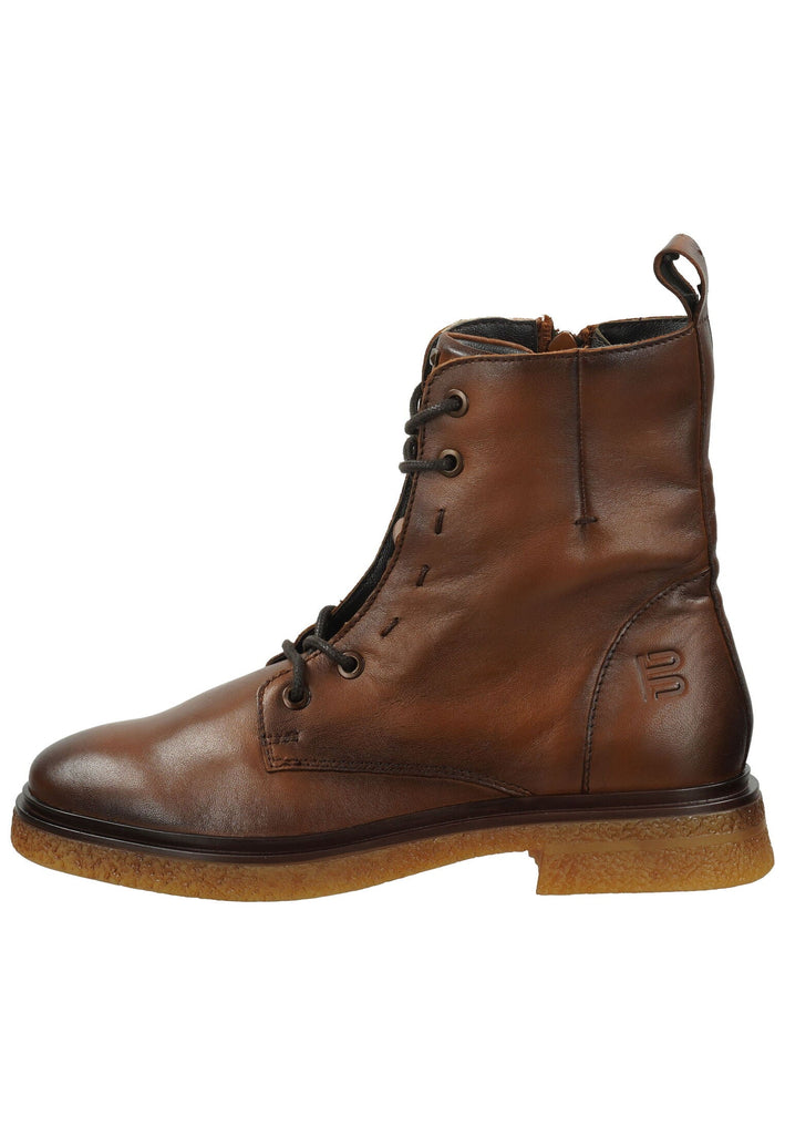 Stiefeletten Bagatt Stiefelette Nappaleder Cognac