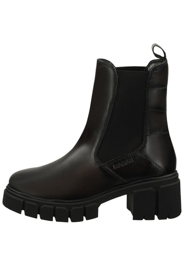 Stiefeletten Bagatt Stiefelette Nubukleder/Textil Dunkelgrau Warmfutter