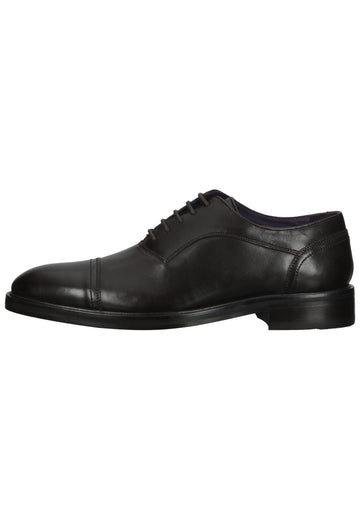 Halbschuhe Baldessarini Businessschuhe Leder Schwarz/Braun
