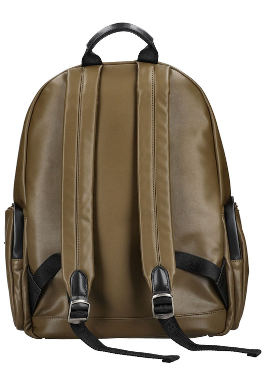 Blauer Taschen Lederimitat Grün