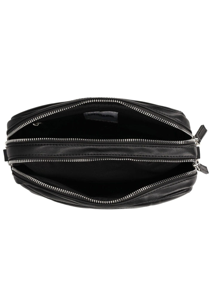 Blauer Taschen Lederimitat Schwarz