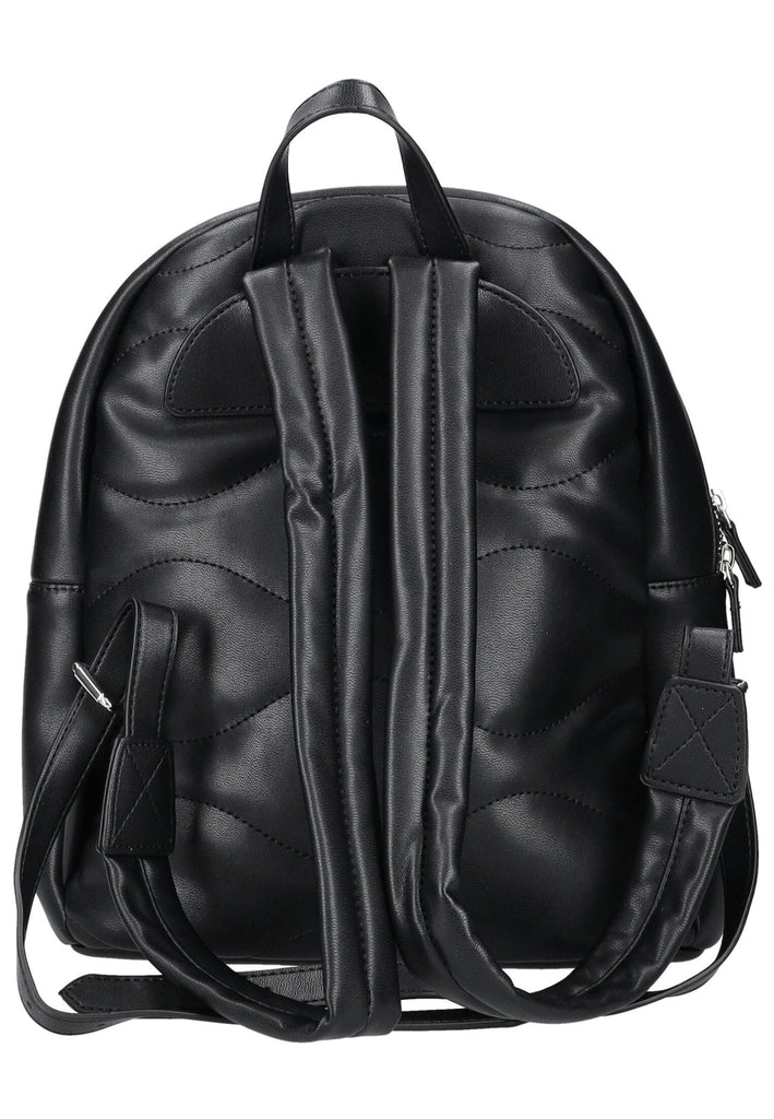 Blauer Taschen Lederimitat Schwarz