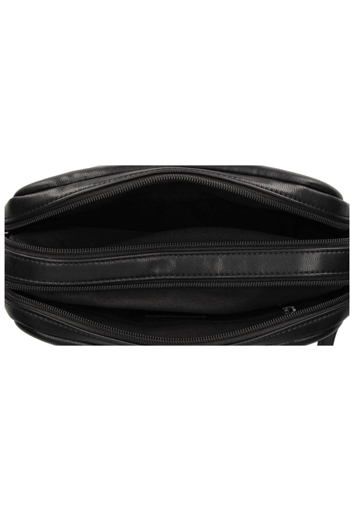 Blauer Taschen Lederimitat Schwarz