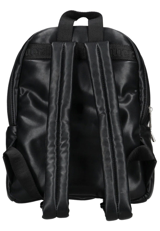 Blauer Taschen Lederimitat Schwarz
