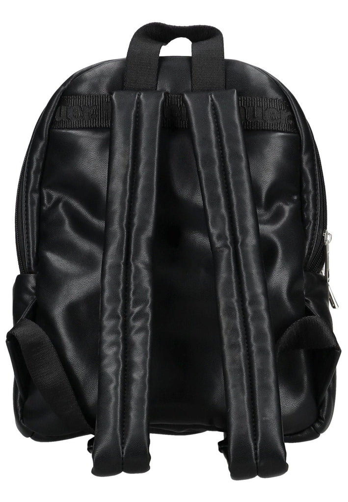 Blauer Taschen Lederimitat Schwarz