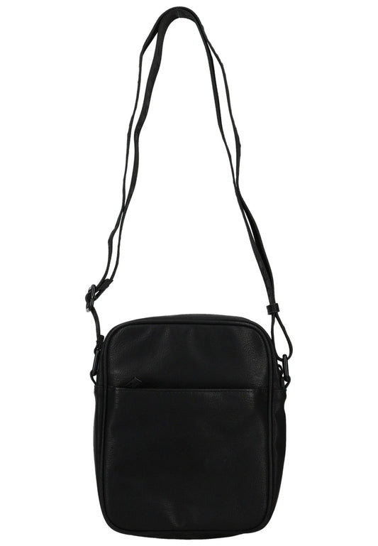 Blauer Taschen Lederimitat Schwarz