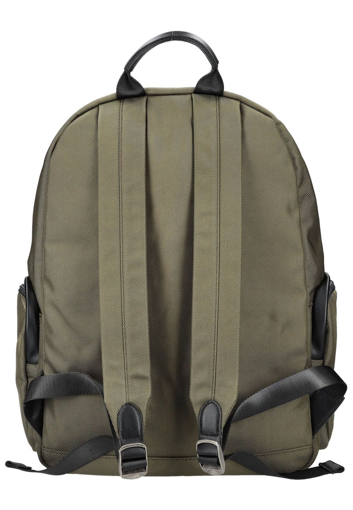 Blauer Taschen Lederimitat/Textil Military