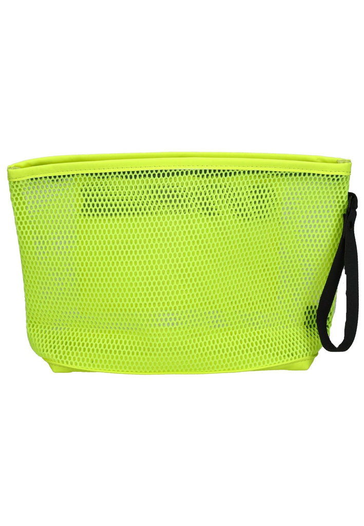 Blauer Taschen Textil Gelb