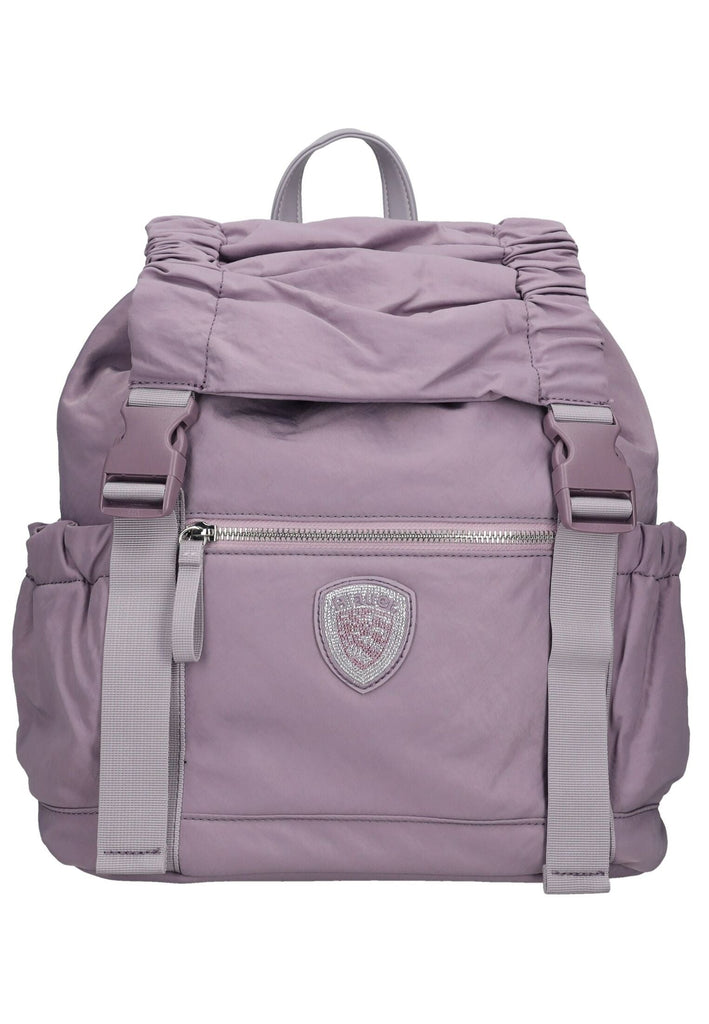 Blauer Taschen Textil Lila